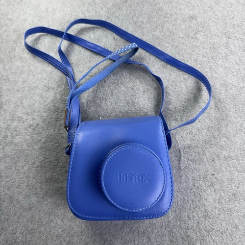 Fujifilm INSTAX MINI 9 Cobalt Blue Instant Film Camera Carry Case Colorful Fun