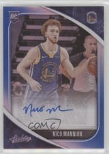 2020 Absolute Memorabilia Rookie Variations Level 2 9/49 Nico Mannion Auto 14zh