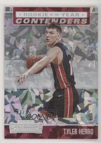 Tyler Herro [Cracked Ice] #13 2019 Panini Contenders Rookie of the Year card