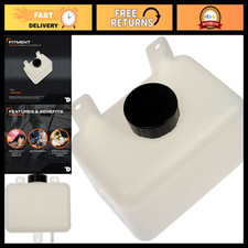 Universal Fluid Reservoir with Cap - Durable Replacement for Engine Oil Coolan