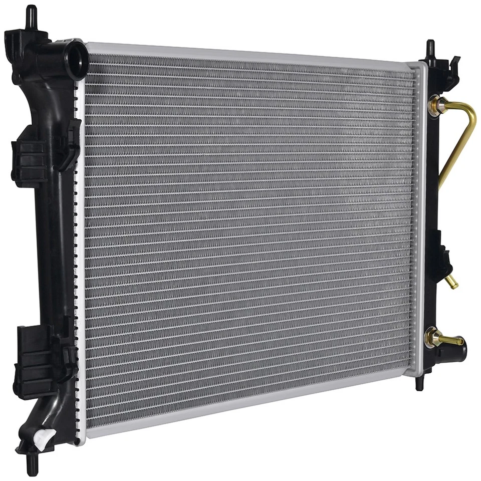 Engine Radiator and Radiator Cooling Fan Kit For 2012 2013 2014-2017 Kia Rio - Image 3 of 4