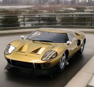 Ford GT40 Mk III von 1966 gold in 1/18 von Cult Models CML110-3