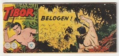   TIBOR SOHN DES DSCHUNGELS #174 Belogen!, Lehning PICCOLO-COMIC Z2