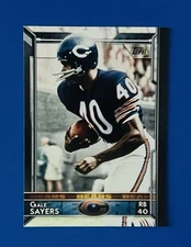 2015 Topps Gale Sayers Bears Photo Variation Parallel SSP Football Card #15
