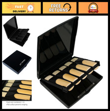 Custodia a canna per sassofono tenore alto - supporto nero resistente per 10 ance, sto portatile