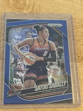 2025 PANINI PRIZM WNBA SATOU SABALLY BLUE PULSAR PRIZM /199