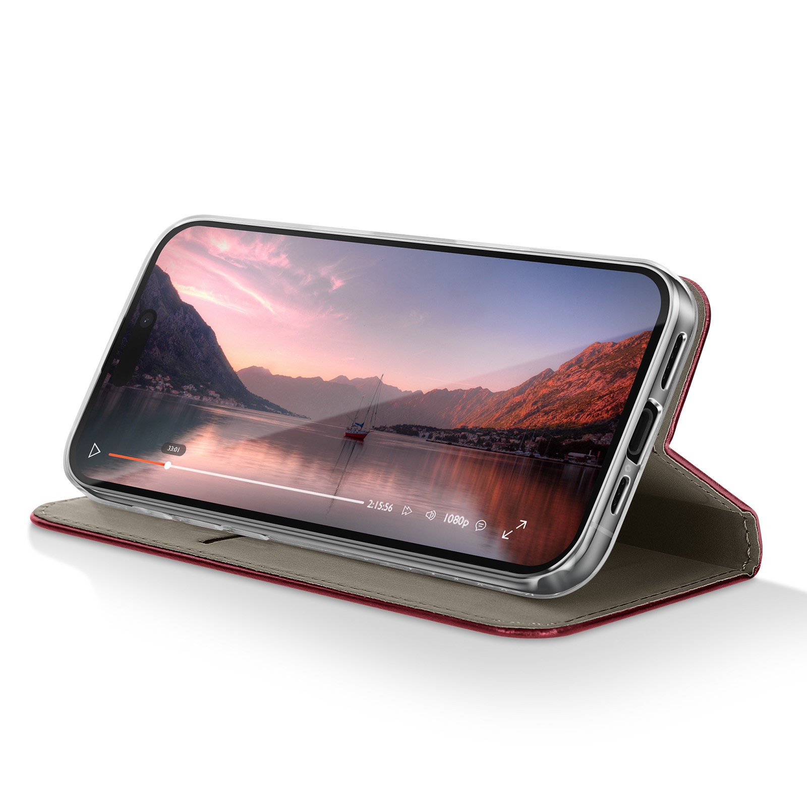 Coque iPhone 17 Folio Avizar Premium en Finition Mat Texturée - 3