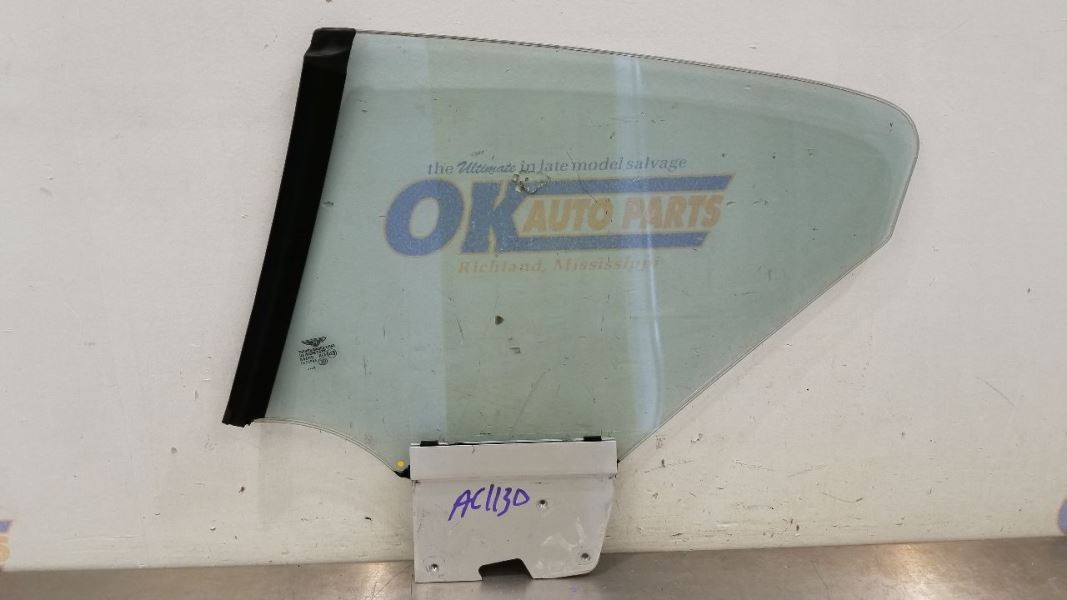 10 BENTLEY CONTINENTAL GT COUPE QUARTER GLASS WINDOW REAR RIGHT PASSENGER