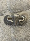 WW2 US Army Military Sterling Jump Qualification Badge Pin Insignia NR Exc