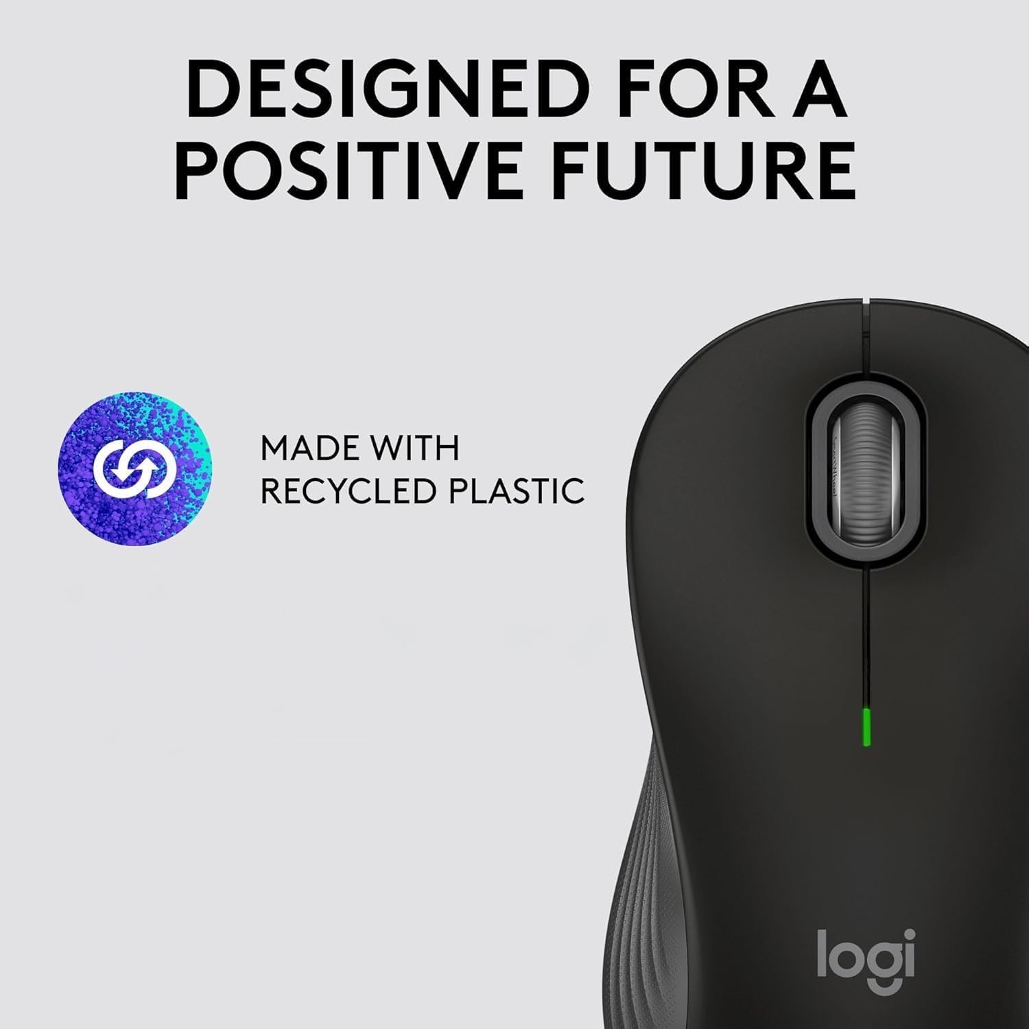 Logitech M550 Wireless Bluetooth Mouse for Small to Medium Sized Hands Black