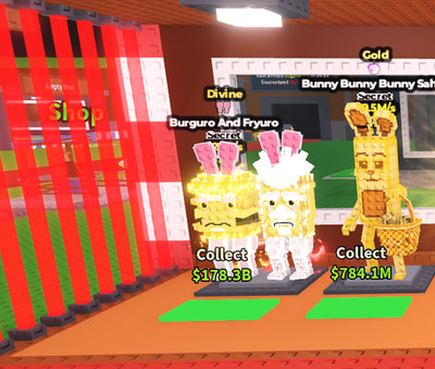 DIVINE BUNNY Burguro And Fryuro 2.1B$/S - STEAL A BRAINROT - EXTREM RARE
