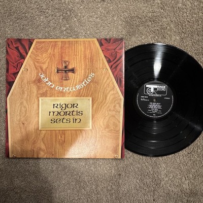 JOHN ENTWISTLE'S  RIGOR MORTIS SETS IN * Vinyl LP MCA 321 1973 Vintage 