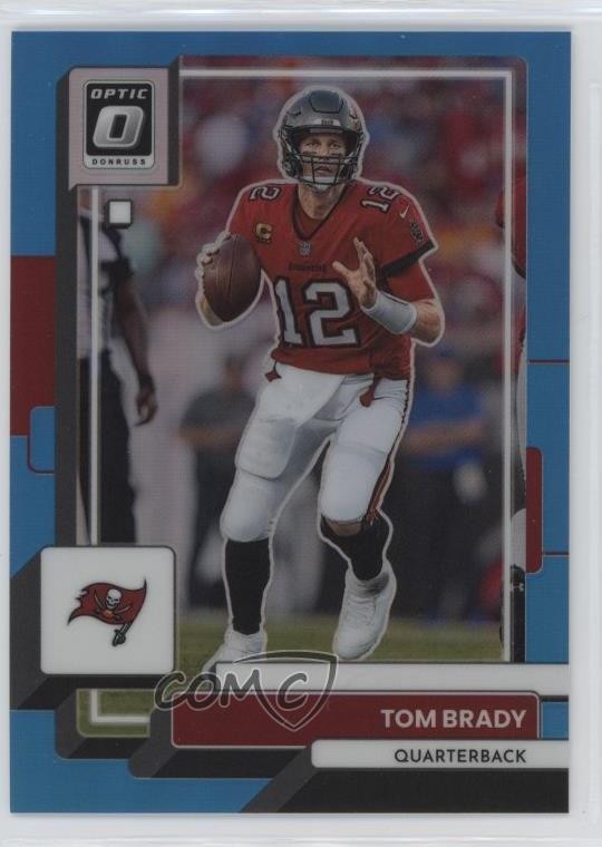 2022 Panini Donruss Optic Aqua Prizm /299 Tom Brady #183