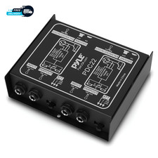 PRO Premium Direct Injection Audio Box Passive DI Unit Hum Eliminator