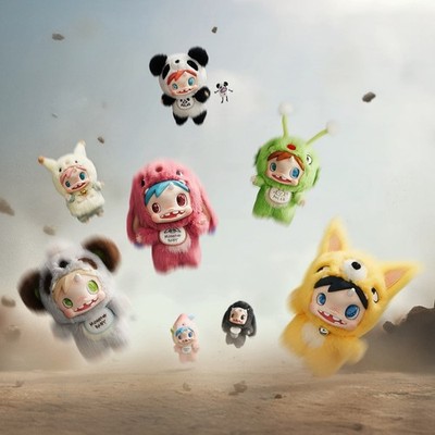 POPMART POLAR-Monster ぬいぐるみペンダント　シークレットB POP MART POLAR Monster Baby Collection Series Plush Pendant Ver.1