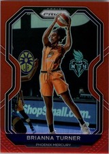 2021 Panini Prizm WNBA Prizms Red #25 Brianna Turner /299 - BSK