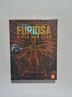 Furiosa: A Mad Max Saga A1 Fullslip Weet Collection 4K UHD Blu-ray Sealed 