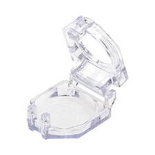 2PACK Plastic Switch Cover for 22mm Dia Push Button Switch Protector Clear