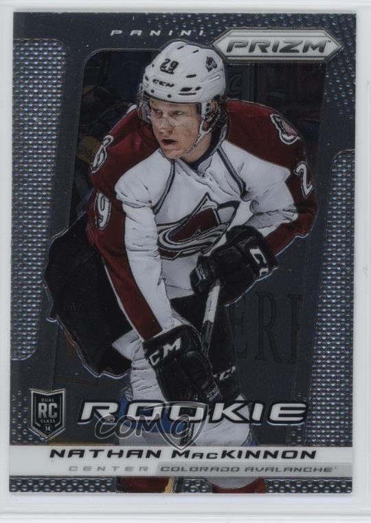2013-14 Panini Rookie Anthology Prizm Update Nathan MacKinnon #332 RC