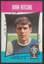 A&BC-FOOTBALL 1967 STAR PLAYERS-#46- SHEFFIELD WEDNESDAY - JOHN RITCHIE