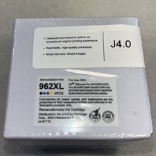 962XL Ink Combo Pack for HP OfficeJet Pro 9010 9015 9016 9018 9019 9020 9025-4PK
