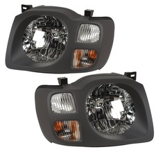 Headlights Front Lamps Pair Set For 02-04 Nissan Xterra Xe Left Right