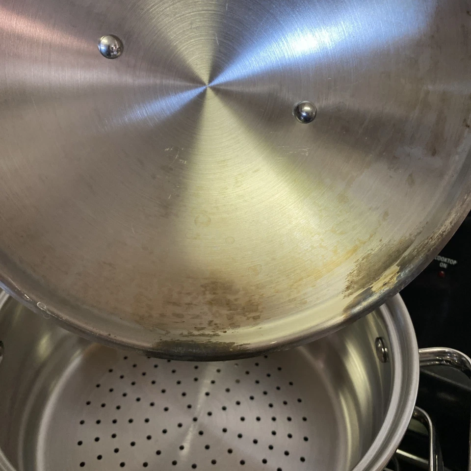 Ollas y Sartenes Belgique 10 Piezas Buen Estado Fondo Cobre Pesado Foto 4 de 4