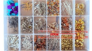 Plastic Beading Container And Findings