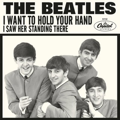 BEATLES - I Wanna Hold Your Hand / I Saw Her Standing There Black Frida - G3z