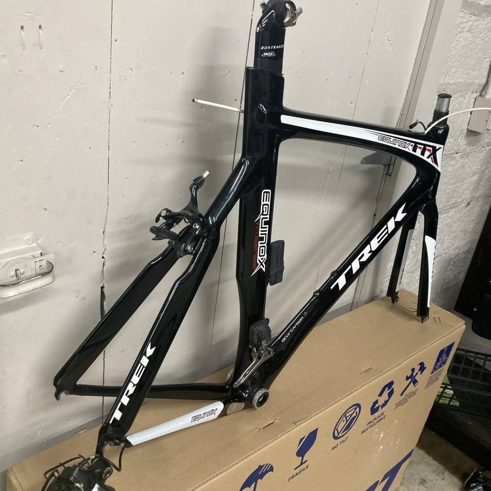 Trek Equinox TTX Large Frame Set With DI2 Dura Ace Dura ace Derailleurs - Image 2 of 4
