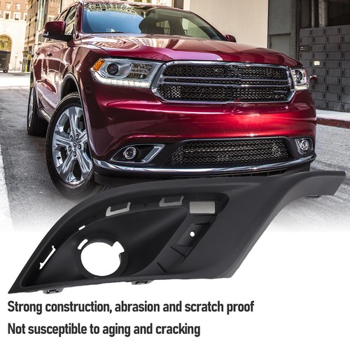Fog Lamp Cover Anti Impact Exterior Decor Abrasion Proof Fog Light Bezel Robust - Picture 3 of 12