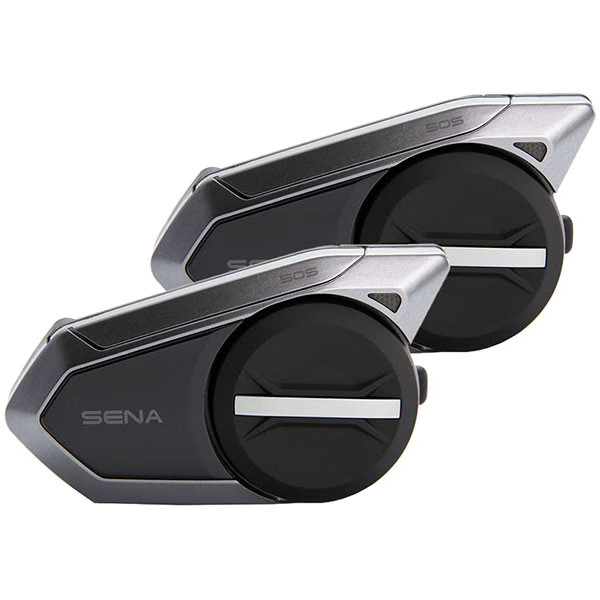 SENA 50S Bluetooth Headset Intercom Motorcycle Motorbike - Dual
