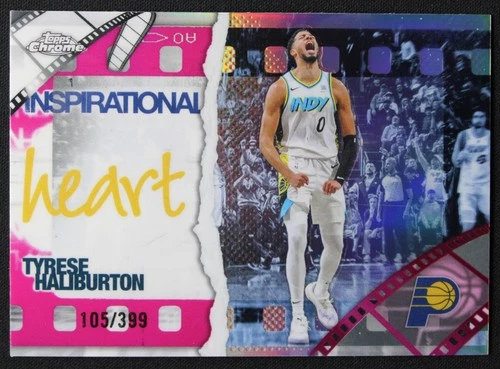 2025 Topps Chrome Tyrese Haliburton Base (RAW)
