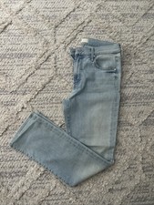Mother Denim The Rascal Ankle Jeans In When In Rome Light Wash Straight Leg 29