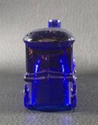 Boyd's Crystal Art Glass Stough Victory 1028 LOCOMOTIVE ENGINE Cobalt Blue NOS — photo 6