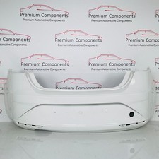 Seat Leon Rear Bumper Facelift Genuine White 1P0807421D | 2009-2012 [AW25]