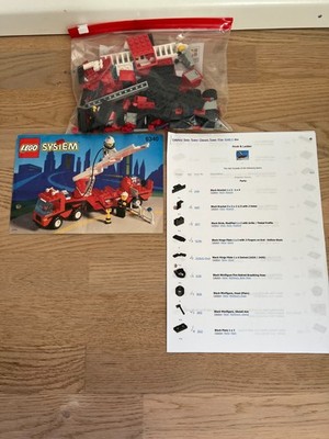 LEGO Town: Hook & Ladder (6340), vollständig mit OBA
