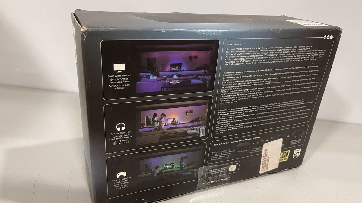 Philips Hue HDMI Sync Box, Black | eBay