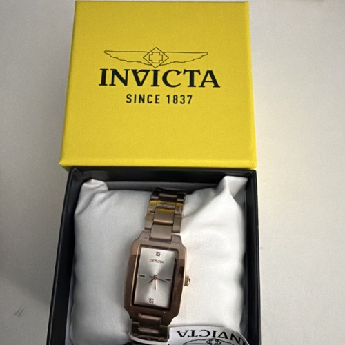 Invicta Wildflower Women's Watch Rectangle face Rose Gold 22 mm 69446 ...