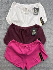 3x Art Class Girls Small 6/7 Multicolor Knit Pull on Shorts