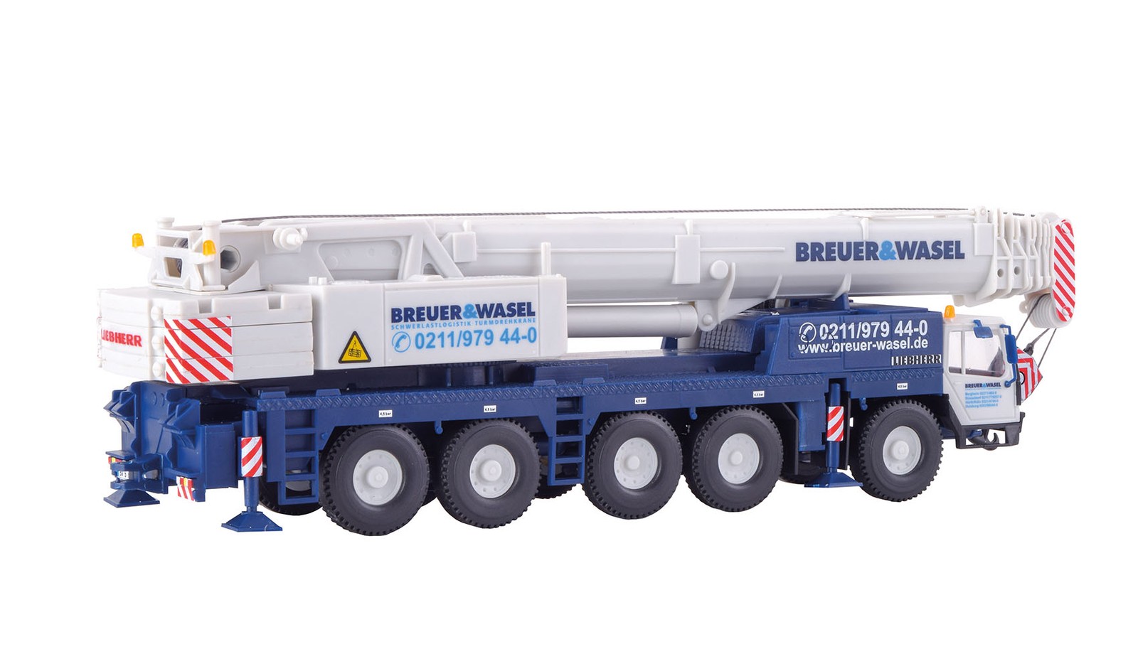 Kibri 13060 - H0 LIEBHERR Telescopic Crane 1160/2 BREUER& WASEL - New
