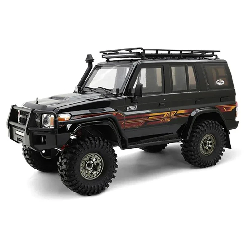 RC 1/10 TOYOTA LAND CRUISER LC76 2-Gang mit LED -SCHWARZ -RTR- - Bild 3 von 4