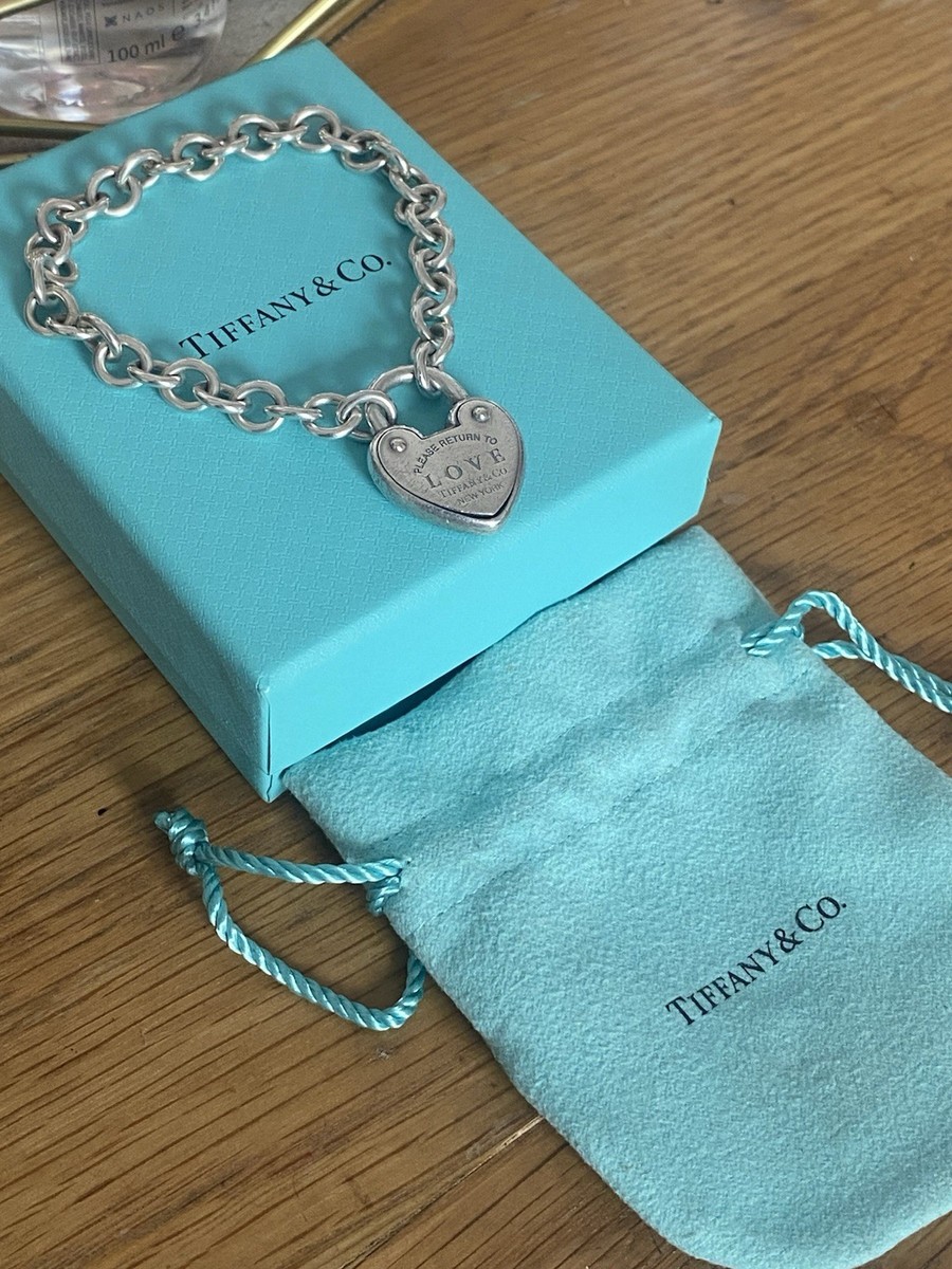 Genuine Tiffany & Co Return to Tiffany Love Lock Bracelet