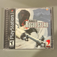 Ubisoft Manual Included Tom Clancy's Rainbow Six: Rogue Spear PS1 sealed