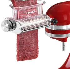 FavorKit Adjustable 3‑Thickness Meat Tenderizer Attachment – For KitchenAid Stan
