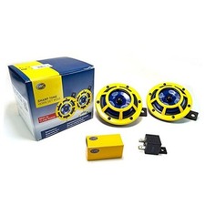 H31000001 Sharptone 12V High Tone / Low Tone Twin Horn Kit with Yellow