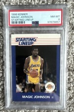 1988 Kenner Starting Lineup Cards - Magic Johnson