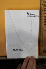 2003 Texas Instruments TI-83 Plus Manual