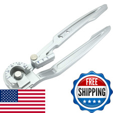 Uxcell 2 In 1 Pipe Tube Bender 180 Degree Tool For 3/810Mm 1/212Mm Od Brass