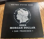 2023-S Morgan Proof Silver Dollar w/ OGP Box & COA